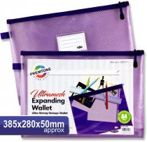 PREMTONE B4+ ULTRAMESH EXPANDING WALLET - ULTRA VIOLET