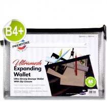 PREMTONE B4+ ULTRAMESH EXPANDING WALLET - JET BLACK