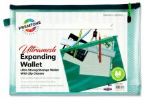 PREMTONE B4+ ULTRAMESH EXPANDING WALLET - PEACOCK BLUE