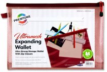 PREMTONE B4+ ULTRAMESH EXPANDING WALLET - RHUBARB