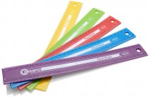 PREMTO 30cm FLEXI RULER 5 ASST