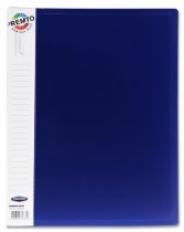 PREMTO A4 40 POCKET DISPLAY BOOK - ADMIRAL BLUE