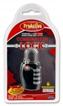 PROACTIVE PADLOCK COMBO BLACK