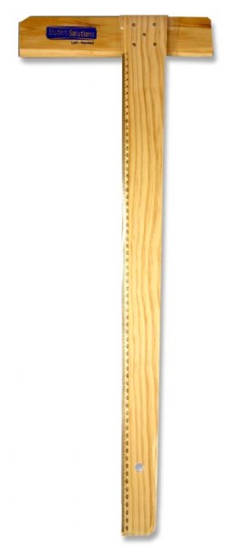 STUDENT SOLUTIONS A2 WOODEN T-SQUARE - LEFT HANDED
