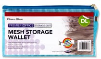 PREMIER OFFICE DL MESH WALLET 3 ASST.