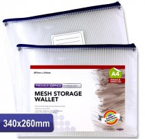 PREMIER UNIVERSAL A4 DURABLE MESH WALLET