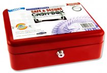 PREMIER OFFICE 10" (250mm) METAL CASH BOX ASST.