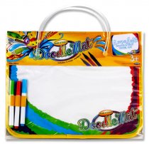 WOC REMARKABLE TRAVEL DOODLE MAT W/MARKERS