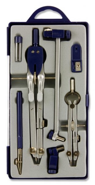 * STUDENT SOLUTIONS 7pce PROFESSIONAL COMPASS SET