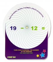 CLEVER KIDZ PKT.12 MATHS WHEEL - ADDITION & SUBTRACTION