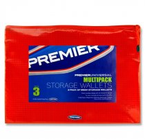 * PREMIER UNIVERSAL PKT.3 A4+ MESH PVC WALLETS