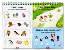 CLEVER KIDZ WRITE 'N WIPE ACTIVITY BOOK
