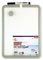 PREMIER OFFICE 285x215mm MAGNETIC WHITE BOARD WITH DRY WIPE MARKER 3 ASST.