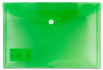 PREMIER UNIVERSAL A5 BUTTON WALLET ENVELOPE CLEAR 4 ASST.