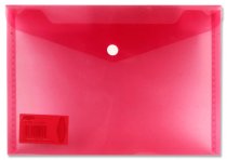 PREMIER UNIVERSAL A5 BUTTON WALLET ENVELOPE CLEAR 4 ASST.