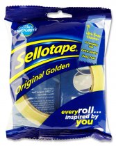 SELLOTAPE 24mmx66m ORIGINAL GOLDEN TAPE