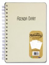 I LOVE STATIONERY A5 160pg WIRO OPEN AGENDA DIARY 2 ASST.