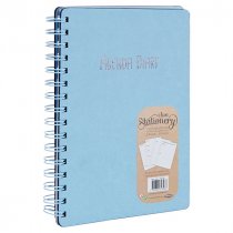 I LOVE STATIONERY A5 160pg WIRO OPEN AGENDA DIARY 2 ASST.