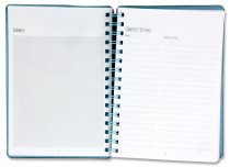 I LOVE STATIONERY A5 160pg WIRO OPEN AGENDA DIARY 2 ASST.
