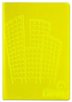 PREMIER A5 80pg PVC NOTEBOOK - NEON 3 ASST.