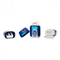 MILAN UNDERGROUND TWIN HOLE SHARPENER/ERASER 4 ASST. CDU