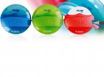 MILAN BUBBLE ERASER & SHARPENER 3 ASST. CDU