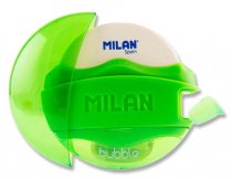 MILAN BUBBLE ERASER & SHARPENER 3 ASST. CDU
