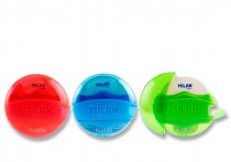 MILAN BUBBLE ERASER & SHARPENER 3 ASST. CDU