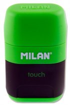 MILAN COMPACT TOUCH DUO ERASER & SHARPENER 4 ASST CDU