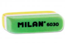 MILAN 6030 COLOURED ERASER 4 ASST. CDU