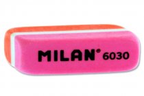 MILAN 6030 COLOURED ERASER 4 ASST. CDU