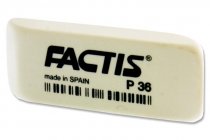 MILAN FACTIS P36 WHITE ERASER CDU
