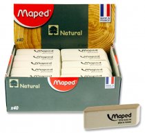 MAPED NATURAL ERASER - REGULAR CDU