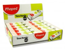MAPED TECHNIC 600 DUST FREE ERASER CDU
