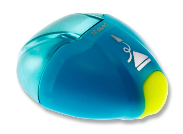 MAPED IGLOO EJECT SINGLE HOLE PENCIL SHARPENER 3 ASST CDU