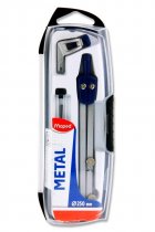 * MAPED 3pce START METAL COMPASS SET