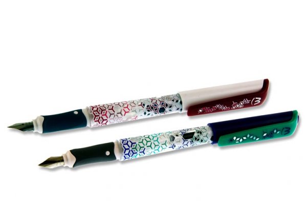 MAPED CLASSIC FOUNTAIN PEN & CARTRIDGES 2 ASST CDU