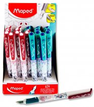 MAPED CLASSIC FOUNTAIN PEN & CARTRIDGES 2 ASST CDU