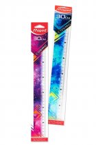 MAPED 30cm RULER - COSMIC 2 ASST CDU