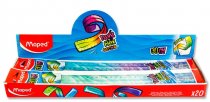 MAPED TWIST 'N' FLEX DECOR 30cm RULER 3 ASST CDU