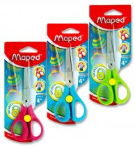 MAPED 3D 13cm/5" SECURITY SCISSORS 3 ASST - CARDED