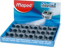 MAPED TWIN HOLE METAL PENCIL SHARPENER CDU