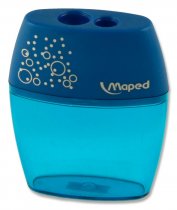MAPED SHAKER TWIN HOLE PENCIL SHARPENER CDU 3 ASST.