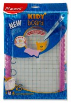* MAPED KIDY TRANSPARENT WRITING BOARD 2 ASST.
