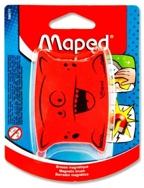 MAPED DRY ERASE MAGNETIC WHITEBOARD ERASER 2 ASST.