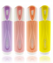 MAPED FLUO'PEPS PKT.4 PASTEL HIGHLIGHTERS