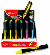 MAPED FLUO'PEPS HIGHLIGHTER MARKER 5 ASST. CDU