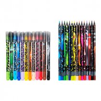 MAPED COLOR'PEPS PKT.12 PENCILS & 15 COLOUR MARKERS