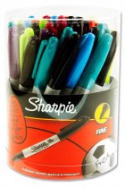 SHARPIE FINE POINT PERMANENT MARKER 6 ASST.