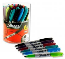 SHARPIE FINE POINT PERMANENT MARKER 6 ASST.